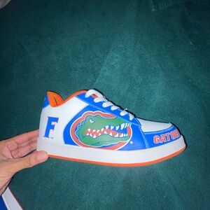 Kids Gator Sneakers - Blue, Orange, White